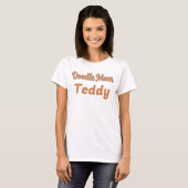 Benutzerdefinierte Bernedoodle Doodle Mama Tricolo T-Shirt (Vorne ganz)