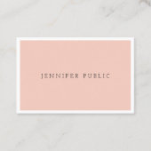 Benutzerdefinierte Berufliche, moderne, einfache E Visitenkarte (Vorderseite)