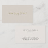 Benutzerdefinierte Berufliche, moderne Minimalisti Visitenkarte (Vorne/Hinten)