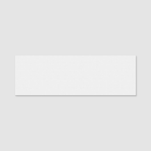 Benutzerdefinierte Berufliche Namensmarken | Elega Namensschild (Vorderseite)