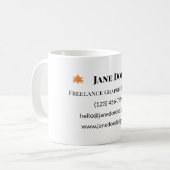 Benutzerdefinierte Berufliche oder persönliche Kon Kaffeetasse (Vorderseite Links)