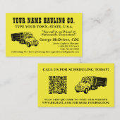 Benutzerdefinierte Berufliche QR-Code-Business-Kar Visitenkarte (Vorne/Hinten)