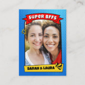 Benutzerdefinierte Best Friends Card BESTE FREUNDI Telefonnummerkarte (Vorderseite)