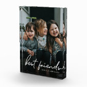 Benutzerdefinierte beste Freunde Personalisierte K Fotoblock (Rechts)