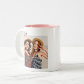 Benutzerdefinierte BESTE FREUNDIN 4EVA Foto Tasse (Vorderseite Links)