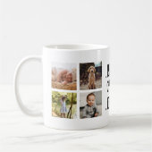 Benutzerdefinierte beste Mama je Foto Tasse (Links)