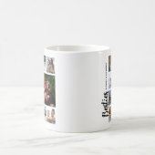 Benutzerdefinierte Besties-Fotocollage Kaffeetasse (Mittel)