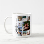 Benutzerdefinierte Besties-Fotocollage Kaffeetasse (Links)