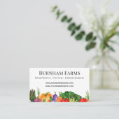 Benutzerdefinierte Betriebskarte für pflanzliche E Visitenkarte (Stehend Vorderseite)