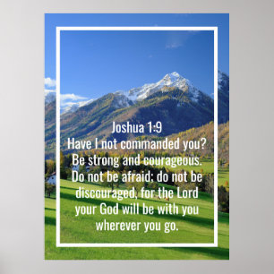 Benutzerdefinierte Bibelverse Zitate und personali Poster