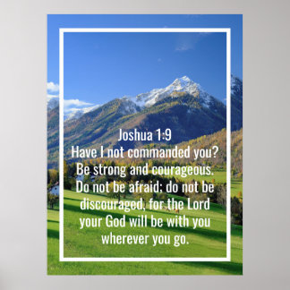 Benutzerdefinierte Bibelverse Zitate und personali Poster