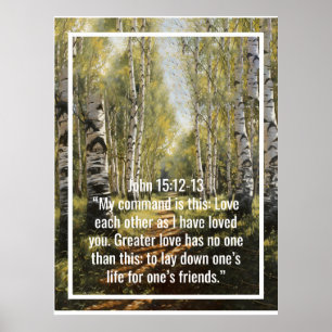 Benutzerdefinierte Bibelverse Zitate und personali Poster