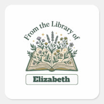 Benutzerdefinierte Bibliothek des Namens Floral Au