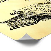 Benutzerdefinierte Bibliothek mit Imitaten für Vin Poster (Ecke)