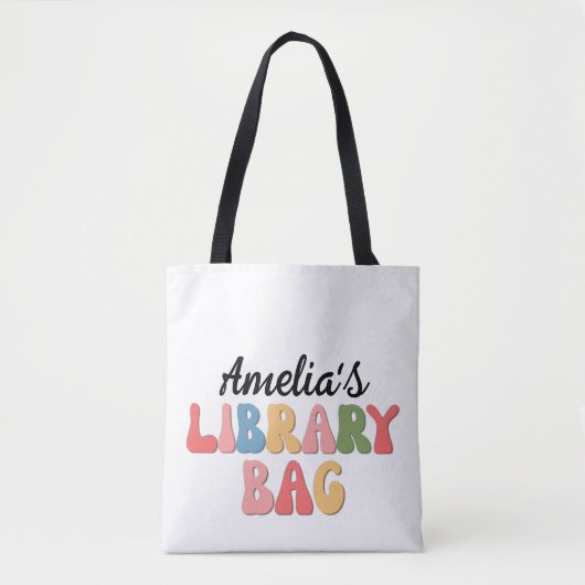 Benutzerdefinierte Bibliothek Tasche (Vorderseite)
