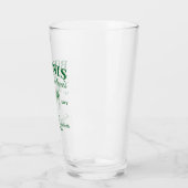 Benutzerdefinierte Bikinis und Martinis Junggesell Glas (Links)
