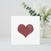 Benutzerdefinierte Bild- und Textquadrat-Einladung (Stehend Vorderseite)