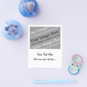 Benutzerdefinierte Bild- und Textvorlage für Flyer (Einzeln)