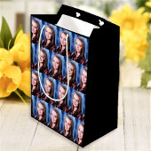 Benutzerdefinierte BildCollage Personalisiert Mittlere Geschenktüte