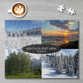 Benutzerdefinierte BildCollage und Personalisierte Puzzle