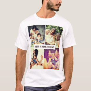 Benutzerdefinierte Bilder mit Text T-Shirt