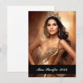 Benutzerdefinierte Bildkarte Mitteilungskarte (Vorne/Hinten)