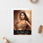 Benutzerdefinierte Bildkarte Mitteilungskarte (Vorderseite/Rückseite Beispiel)