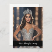 Benutzerdefinierte Bildkarte Mitteilungskarte (Vorne/Hinten)