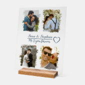 Benutzerdefinierte Bildkopie mit beliebigen Texten Acrylschild (Winkel)