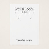 Benutzerdefinierte Bildschirm-Karte für Text und L (Vorderseite)