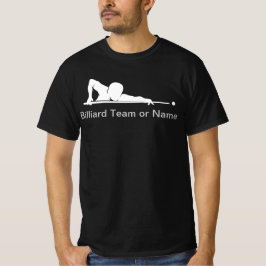 Benutzerdefinierte Billard-Pool-Ligamannschaftsaus T-Shirt