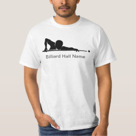 Benutzerdefinierte Billard-Pool-Ligamannschaftsaus T-Shirt