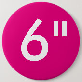 Benutzerdefinierte Blankenvorlage mit 6 Zoll-Runds Button (Vorderseite)