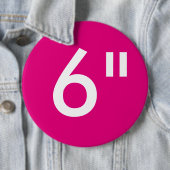 Benutzerdefinierte Blankenvorlage mit 6 Zoll-Runds Button (Beispiel)