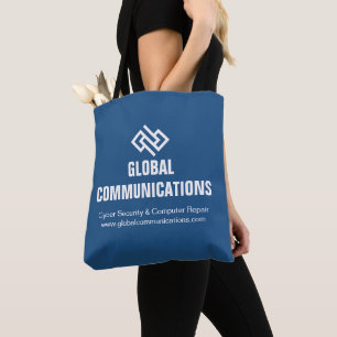Benutzerdefinierte Blaue Cyber-Sicherheitsunterneh Tasche