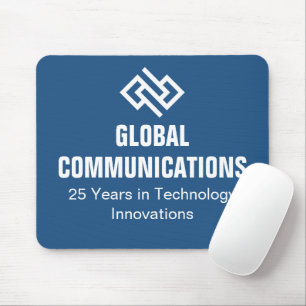 Benutzerdefinierte blaue Cyber-Technologie-Compute Mousepad