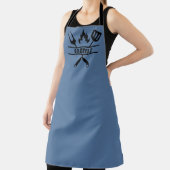 Benutzerdefinierte blaue Griller-Schürze Schürze (InSitu)