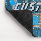 Benutzerdefinierte blaue Leiterplatte für IT-Exper Mousepad (Ecke)