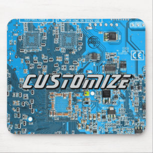 Benutzerdefinierte blaue Leiterplatte für IT-Exper Mousepad