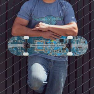 Benutzerdefinierte blaue Leiterplatte für IT-Exper Skateboard