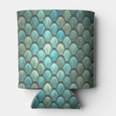 Benutzerdefinierte blaue Skala texturiert Dosenkühler (Rückseite)