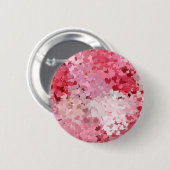 Benutzerdefinierte Blindvorlage Abstrakt rosa Lila Button (Vorne & Hinten)