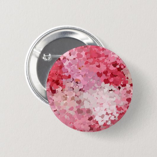 Benutzerdefinierte Blindvorlage Abstrakt rosa Lila Button (Vorne & Hinten)