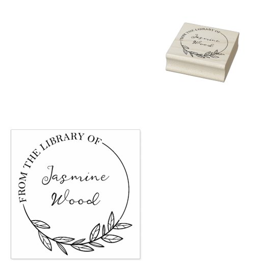 Benutzerdefinierte Blume aus der Bibliothek Gummistempel (Stempel)