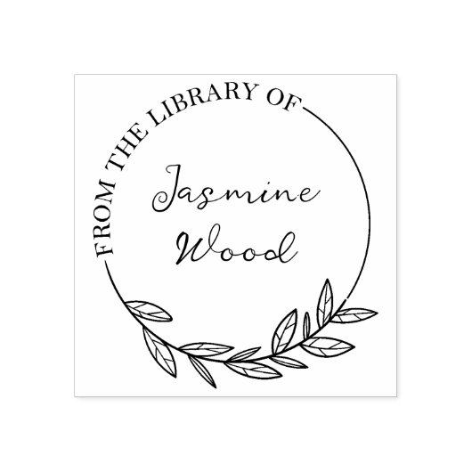 Benutzerdefinierte Blume aus der Bibliothek Gummistempel (Prägung)