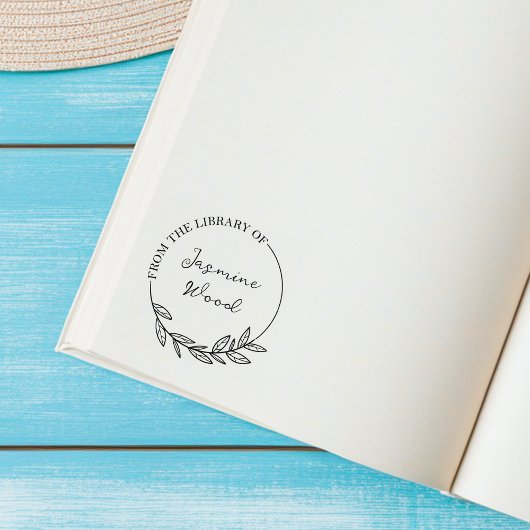 Benutzerdefinierte Blume aus der Bibliothek Gummistempel