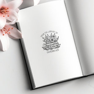 Benutzerdefinierte Blume aus der Bibliothek Gummistempel