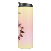 Benutzerdefinierte Blume Form Foto Pastel Ombre Gr Thermosbecher (Nach rechts gedreht)