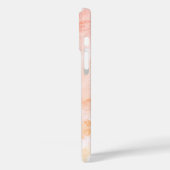 Benutzerdefinierte Blume Form Foto Pastell Wasserf Case-Mate iPhone Hülle (Rückseite / Links)