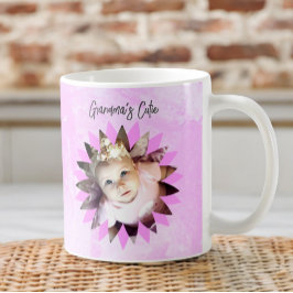 Benutzerdefinierte Blume Form Foto Pastell Wasserf Kaffeetasse